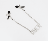 Love In Leather DADDY Written Nipple Clamps - Default Title - Nipple and Clit Clamps